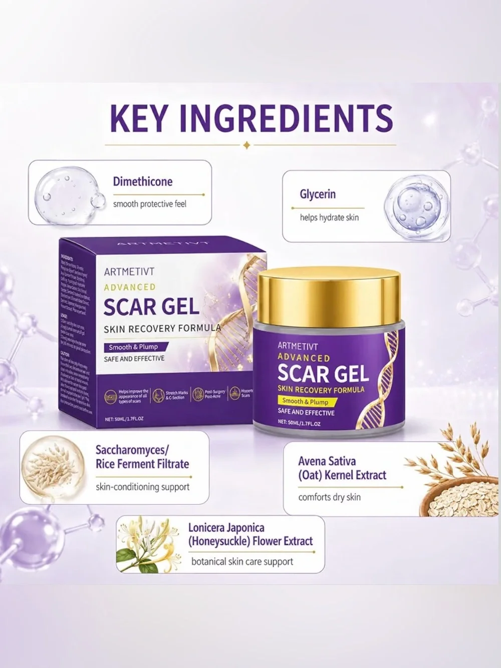 Silicone Skin Care Gel – 1.7 fl oz